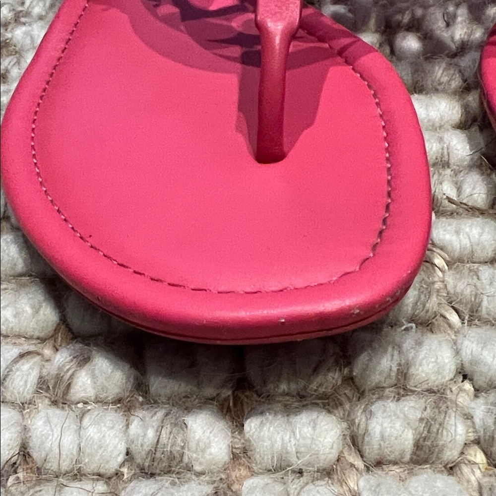 Pink Coach Jaci leather Sandals - Picture 4 of 10